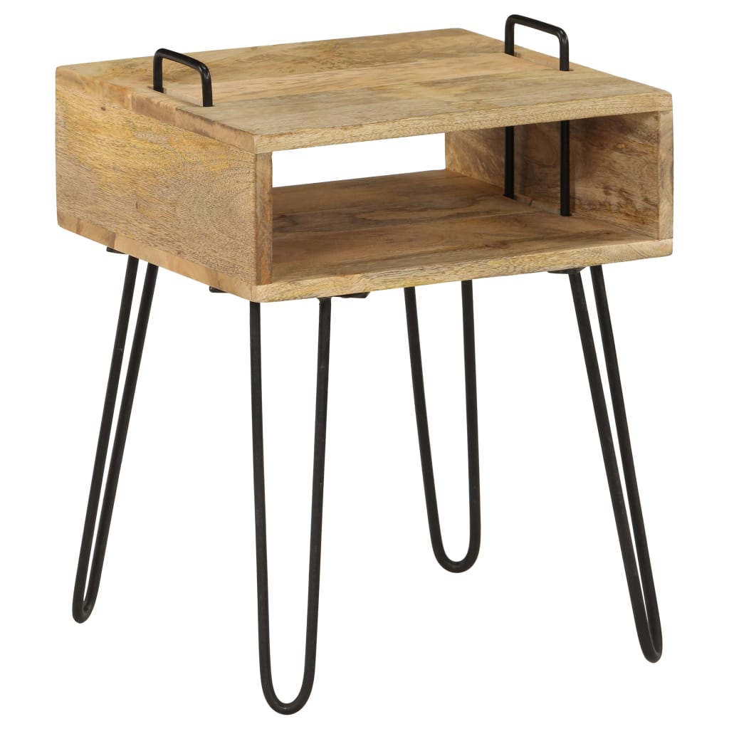 Κομοδίνο 40 x 34 x 47 εκ. από Μασίφ Ξύλο Μάνγκο - PAKOBAZAAR
