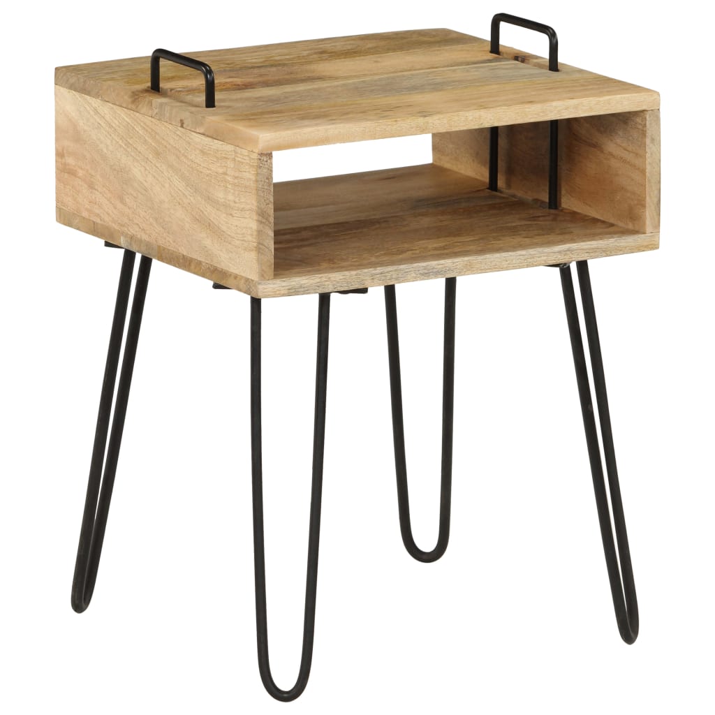 Κομοδίνο 40 x 34 x 47 εκ. από Μασίφ Ξύλο Μάνγκο - PAKOBAZAAR