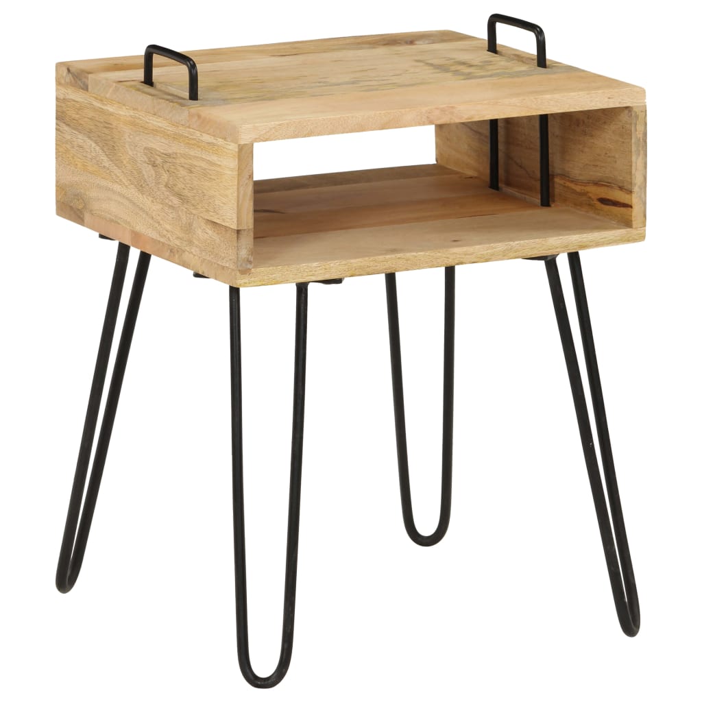 Κομοδίνο 40 x 34 x 47 εκ. από Μασίφ Ξύλο Μάνγκο - PAKOBAZAAR