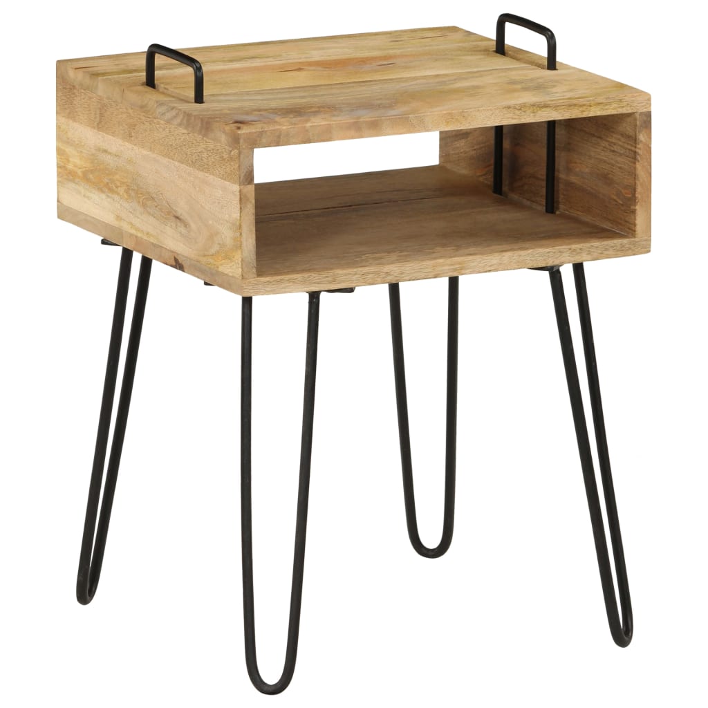 Κομοδίνο 40 x 34 x 47 εκ. από Μασίφ Ξύλο Μάνγκο - PAKOBAZAAR