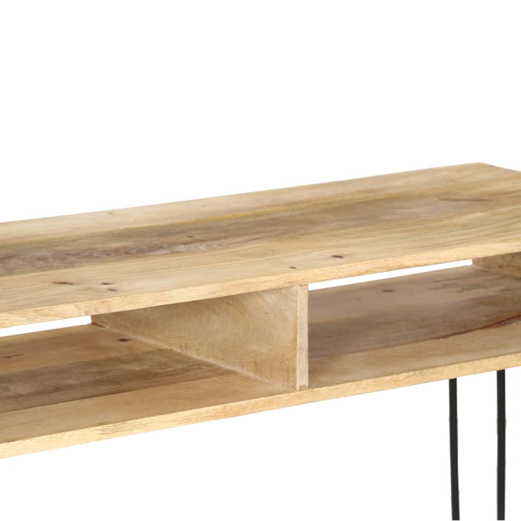 Τραπέζι Κονσόλα 115 x 35 x 76 εκ. από Μασίφ Ξύλο Μάνγκο - PAKOBAZAAR