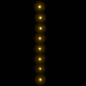 Λαμπάκια με 600 LED και 8 Εφέ Φωτισμού Θερμό Λευκό 60 μ. IP44 - Pakobazaar