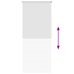 Κουρτίνα Μπάνιου Ρολό Λευκή 120 x 240 εκ. - PAKOBAZAAR