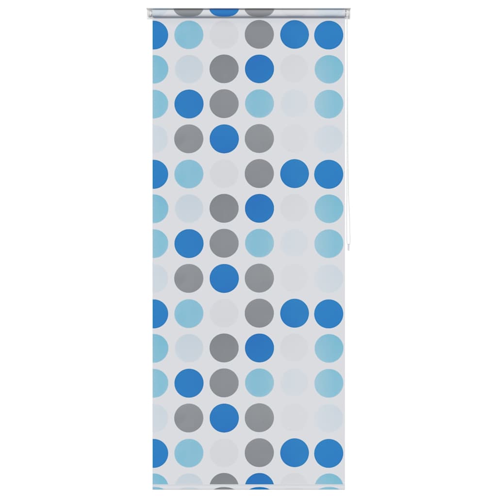 Κουρτίνα Μπάνιου Ρολό Σχέδιο Κύκλοι 100 x 240 εκ. - PAKOBAZAAR