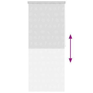 Κουρτίνα Μπάνιου Ρολό Αστερίας 120 x 240 εκ. - PAKOBAZAAR