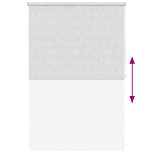 Κουρτίνα Μπάνιου Ρολό Αστερίας 140 x 240 εκ. - PAKOBAZAAR