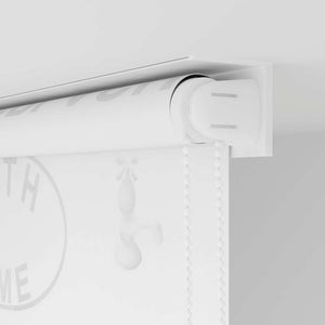 Κουρτίνα Μπάνιου Ρολό Σχέδιο Πιτσιλιά 120 x 240 εκ. - PAKOBAZAAR