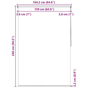 Κουρτίνα Μπάνιου Ρολό Σχέδιο Πιτσιλιά 160 x 240 εκ. - PAKOBAZAAR