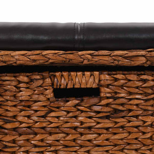 Πάγκος με 3 Καλάθια Καφέ 105 x 40 x 42 εκ. από Seagrass - Pakobazaar