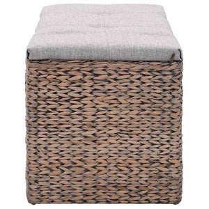 Πάγκος με 2 Καλάθια Γκρι 71 x 40 x 42 εκ. από Seagrass - Pakobazaar