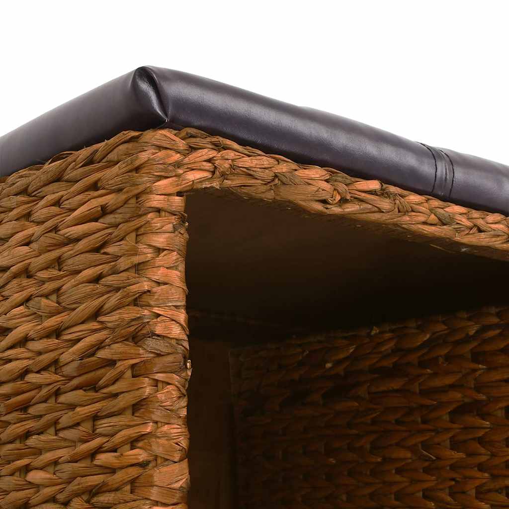 Πάγκος με 2 Καλάθια Καφέ 71 x 40 x 42 εκ. από Seagrass - PAKOBAZAAR