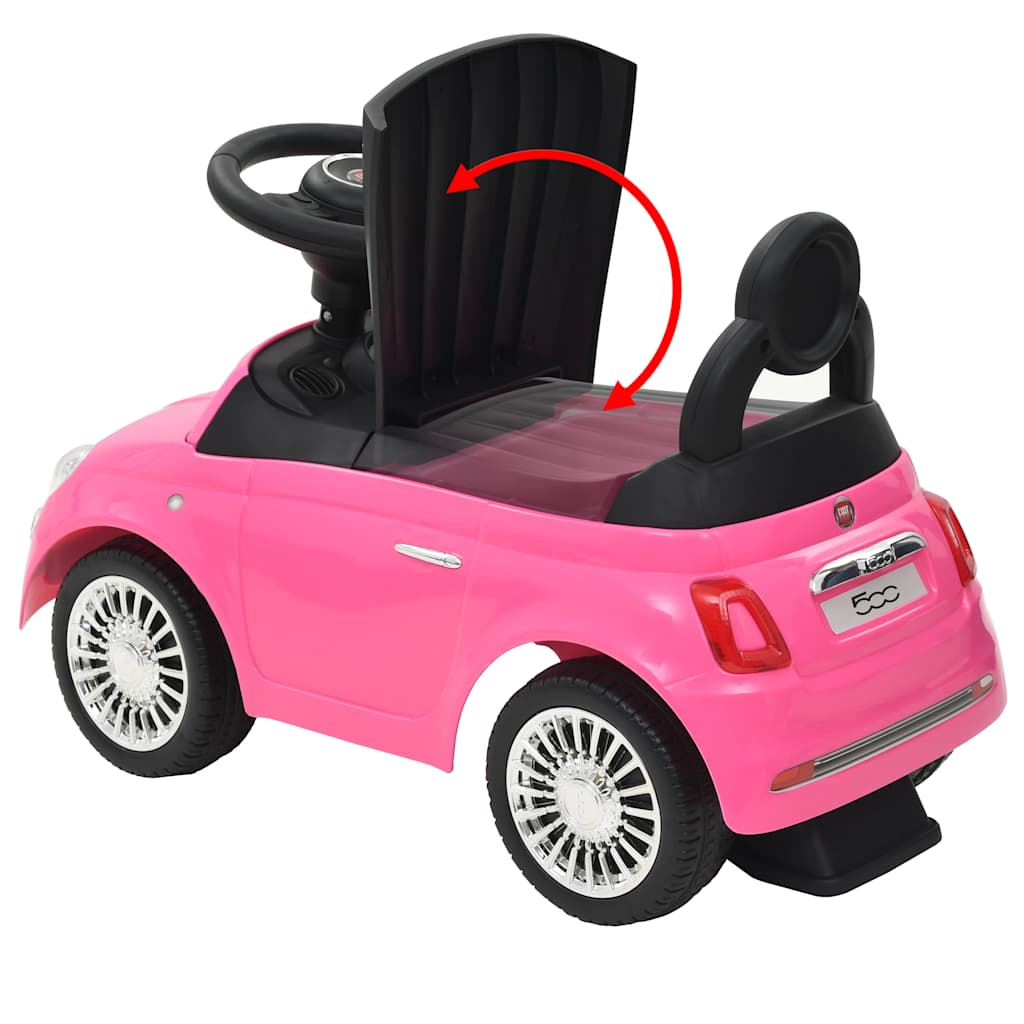Περπατούρα Fiat 500 Ροζ - Pakobazaar