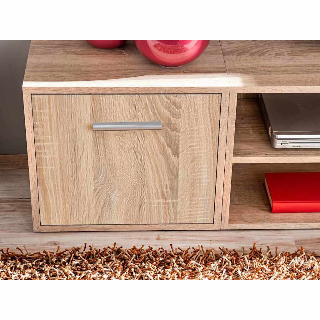 Σετ επίπλου τηλεόρασης 5 pcs Sonoma Δρυς Επεξεργασμένο ξύλο - Pakobazaar