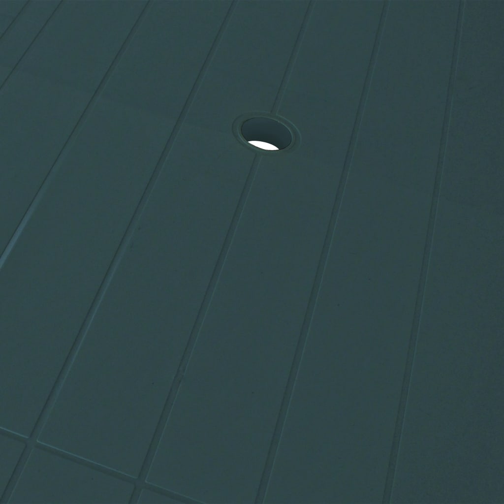 Σετ Τραπεζαρίας Εξωτερικού Χώρου 5 Τεμαχίων Πράσινο Πλαστικό - PAKOBAZAAR