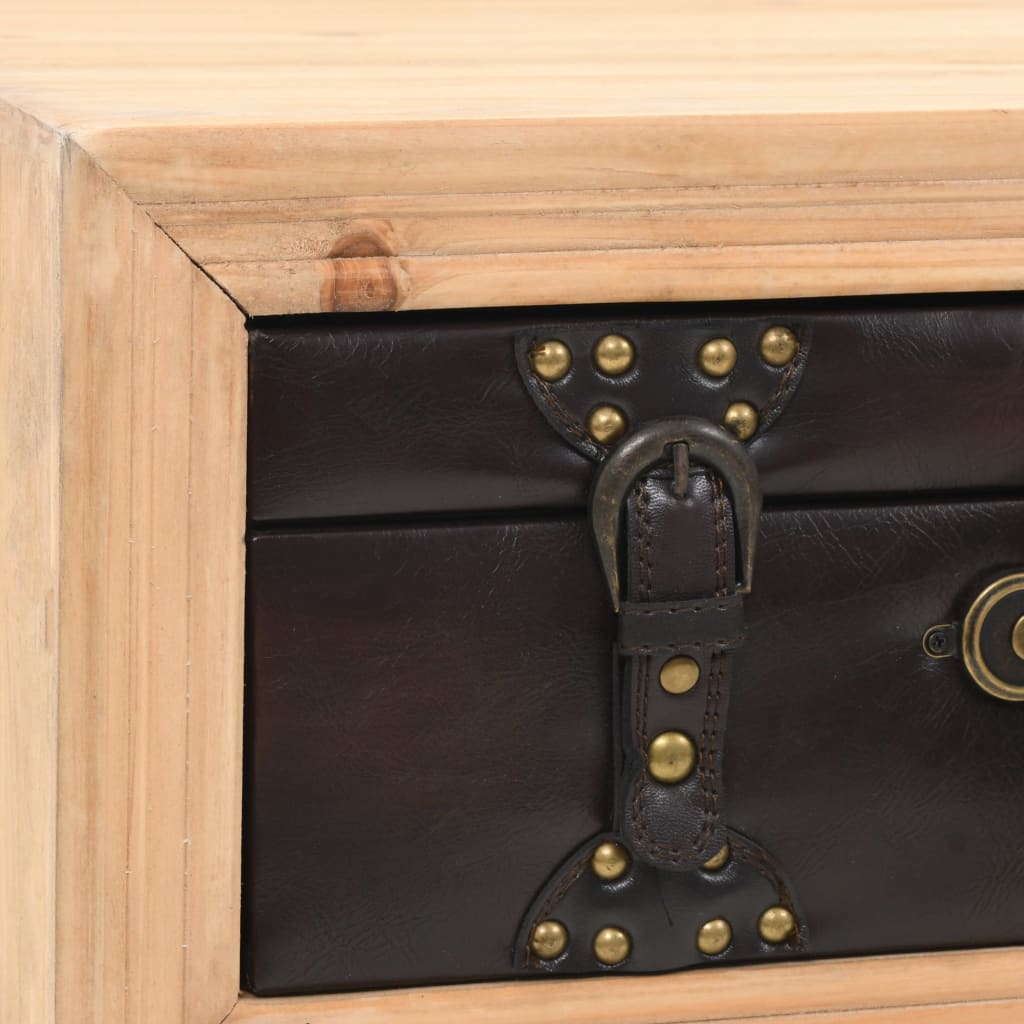 Τραπεζάκι Σαλονιού 115 x 55 x 50 εκ. από Μασίφ Ξύλο Ελάτης - PAKOBAZAAR