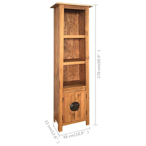 Ντουλάπι Μπάνιου 48x32x170 εκ. Μασίφ Ανακυκλωμένο Ξύλο Πεύκου - PAKOBAZAAR