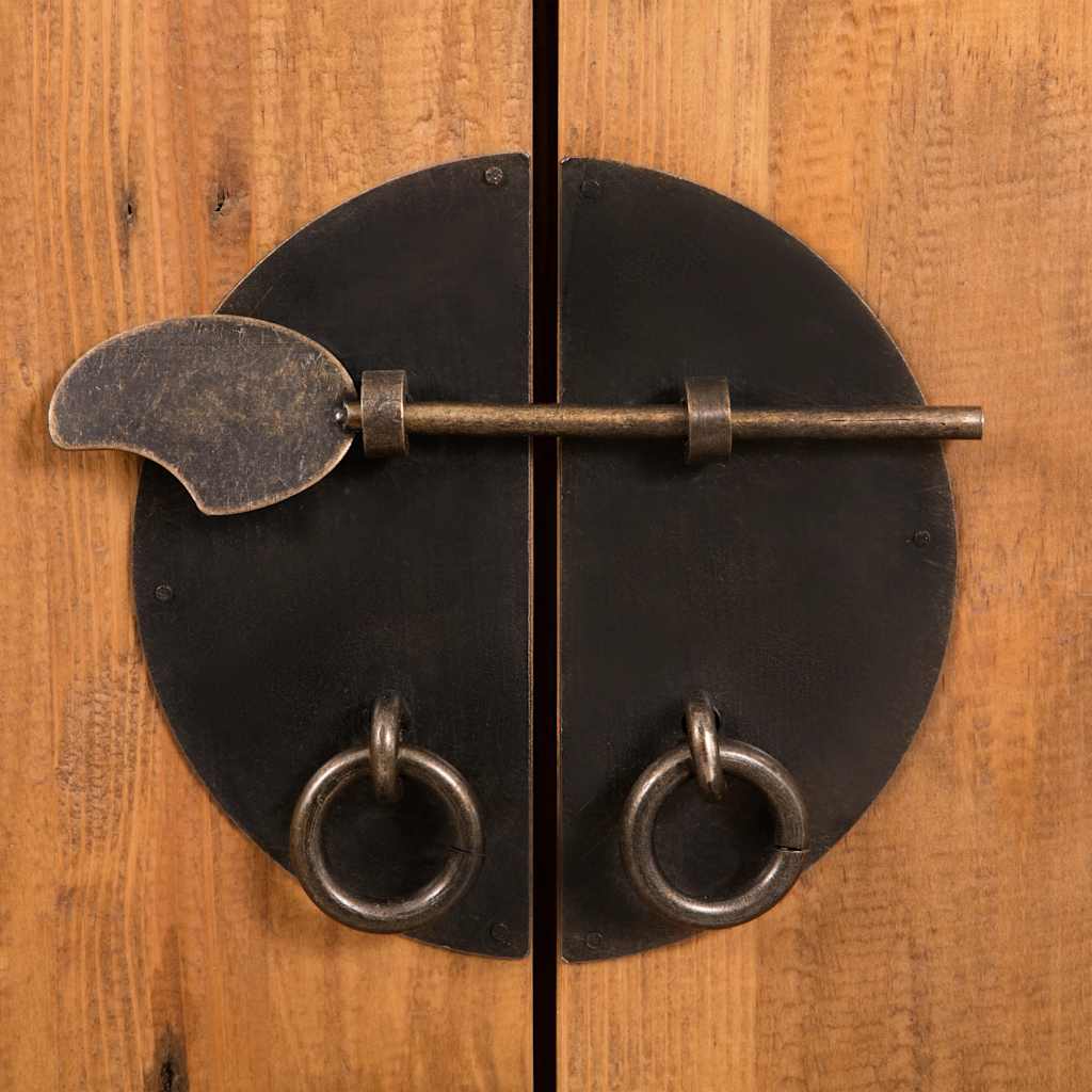 Σετ Επίπλων Μπάνιου από Μασίφ Ανακυκλωμένο Ξύλο Πεύκου - PAKOBAZAAR