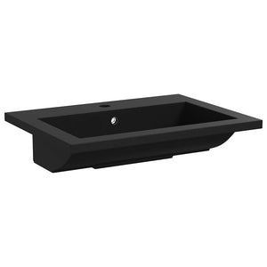 Νιπτήρας Μαύρος 600 x 450 x 120 χιλ. Γρανιτένιος - PAKOBAZAAR