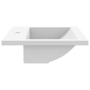 Νιπτήρας Λευκός 600 x 450 x 120 χιλ. Γρανιτένιος - PAKOBAZAAR