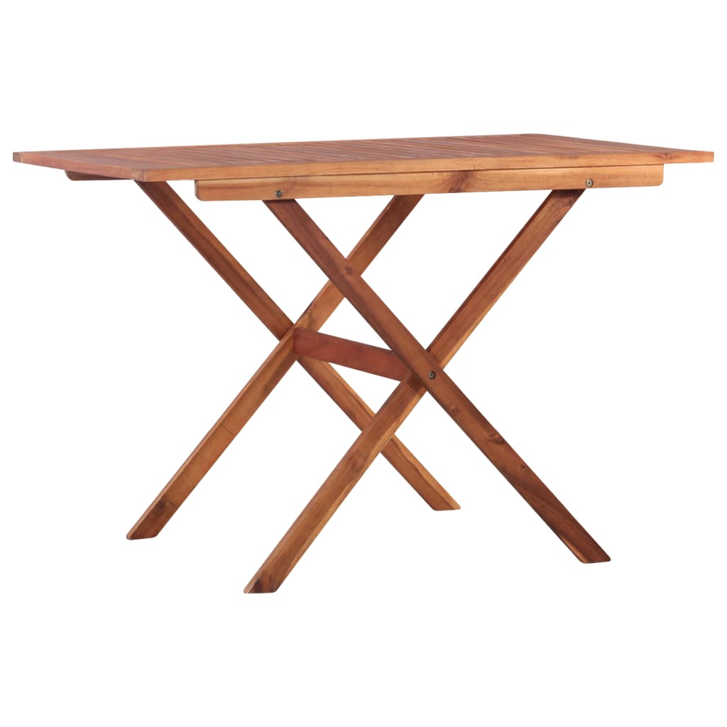 Σετ Επίπλων Bistro 3 τεμ. Μαύρο Συνθετικό Ρατάν / Ξύλο Ακακίας