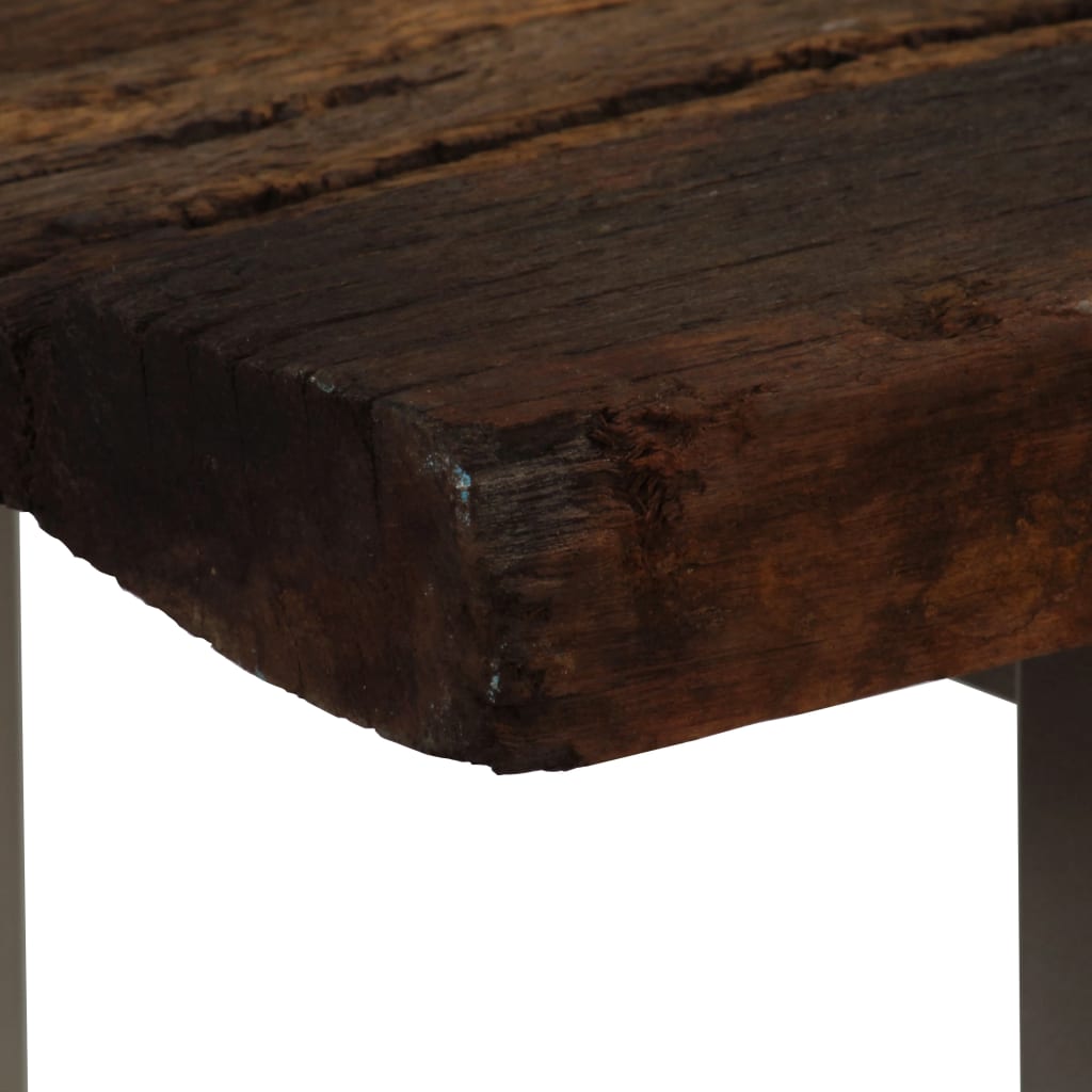 Τραπέζι Κονσόλα 120x35x76 εκ. από Ανακυκλωμένο Ξύλο / Ατσάλι