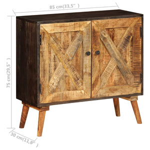 Ντουλάπι 85 x 30 x 75 εκ. από Μασίφ Ξύλο Μάνγκο - PAKOBAZAAR