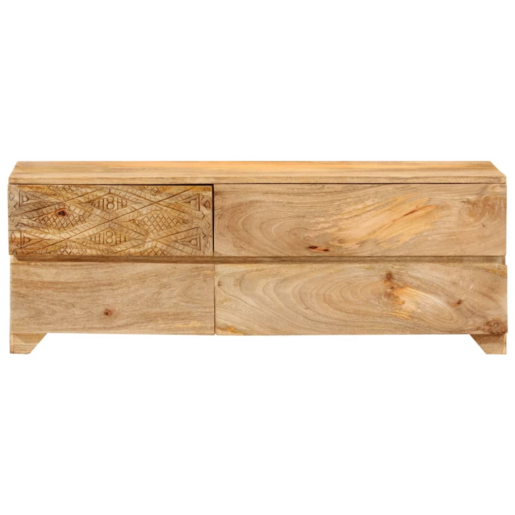 Έπιπλο Τηλεόρασης 110 x 30 x 40 εκ. από Μασίφ Ξύλο Μάνγκο - Pakobazaar
