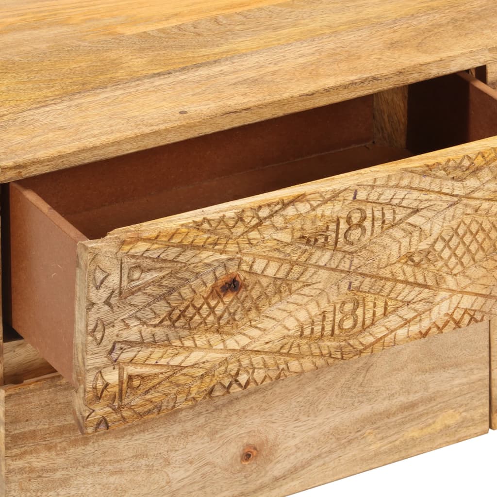 Έπιπλο Τηλεόρασης 110 x 30 x 40 εκ. από Μασίφ Ξύλο Μάνγκο - Pakobazaar