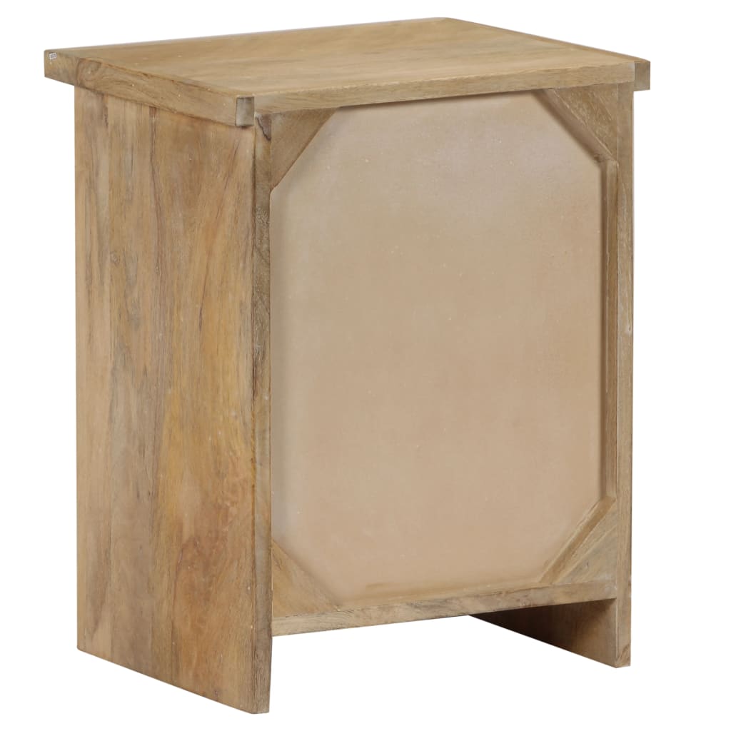 Κομοδίνο 40 x 30 x 50 εκ. από Μασίφ Ξύλο Μάνγκο - Pakobazaar