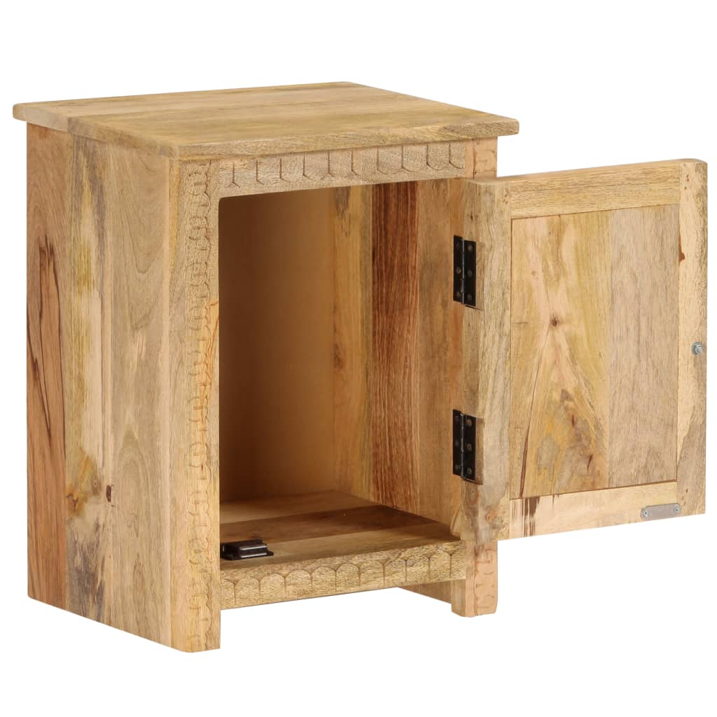 Κομοδίνο 40 x 30 x 50 εκ. από Μασίφ Ξύλο Μάνγκο