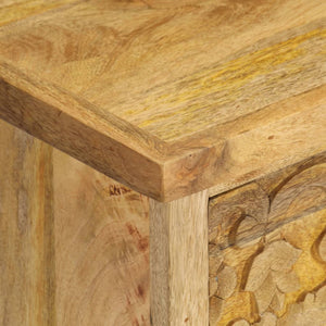 Κομοδίνο 40 x 30 x 50 εκ. από Μασίφ Ξύλο Μάνγκο - PAKOBAZAAR
