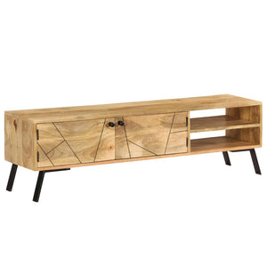 Έπιπλο Τηλεόρασης 140 x 30 x 40 εκ. από Μασίφ Ξύλο Μάνγκο - PAKOBAZAAR