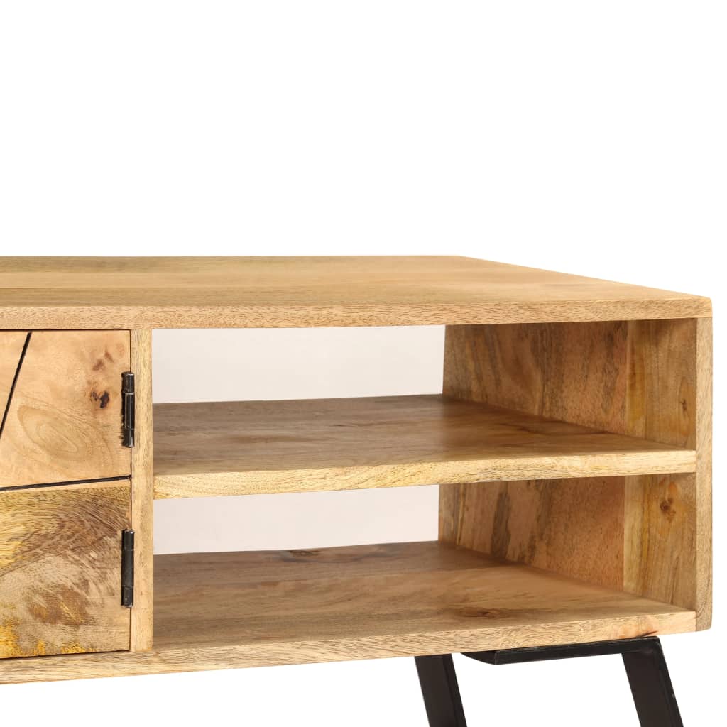 Έπιπλο Τηλεόρασης 140 x 30 x 40 εκ. από Μασίφ Ξύλο Μάνγκο - PAKOBAZAAR