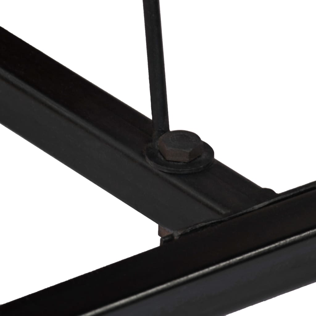 Τραπέζι Μπαρ Τρακτέρ Κόκκινο 60 x 120 x 107 εκ. από Ξύλο Μάνγκο