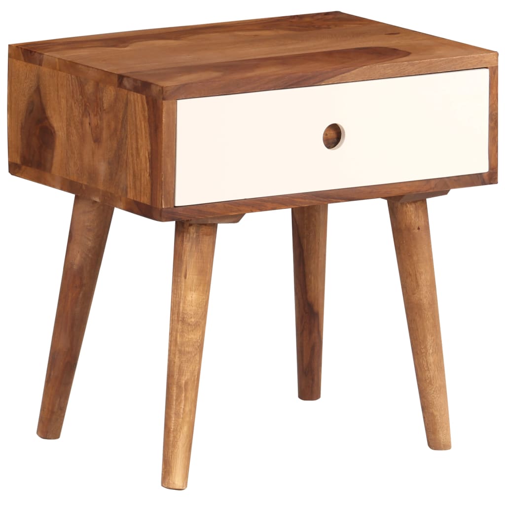 Κομοδίνο 45 x 30 x 45 εκ. από Μασίφ Ξύλο Ακακίας - PAKOBAZAAR