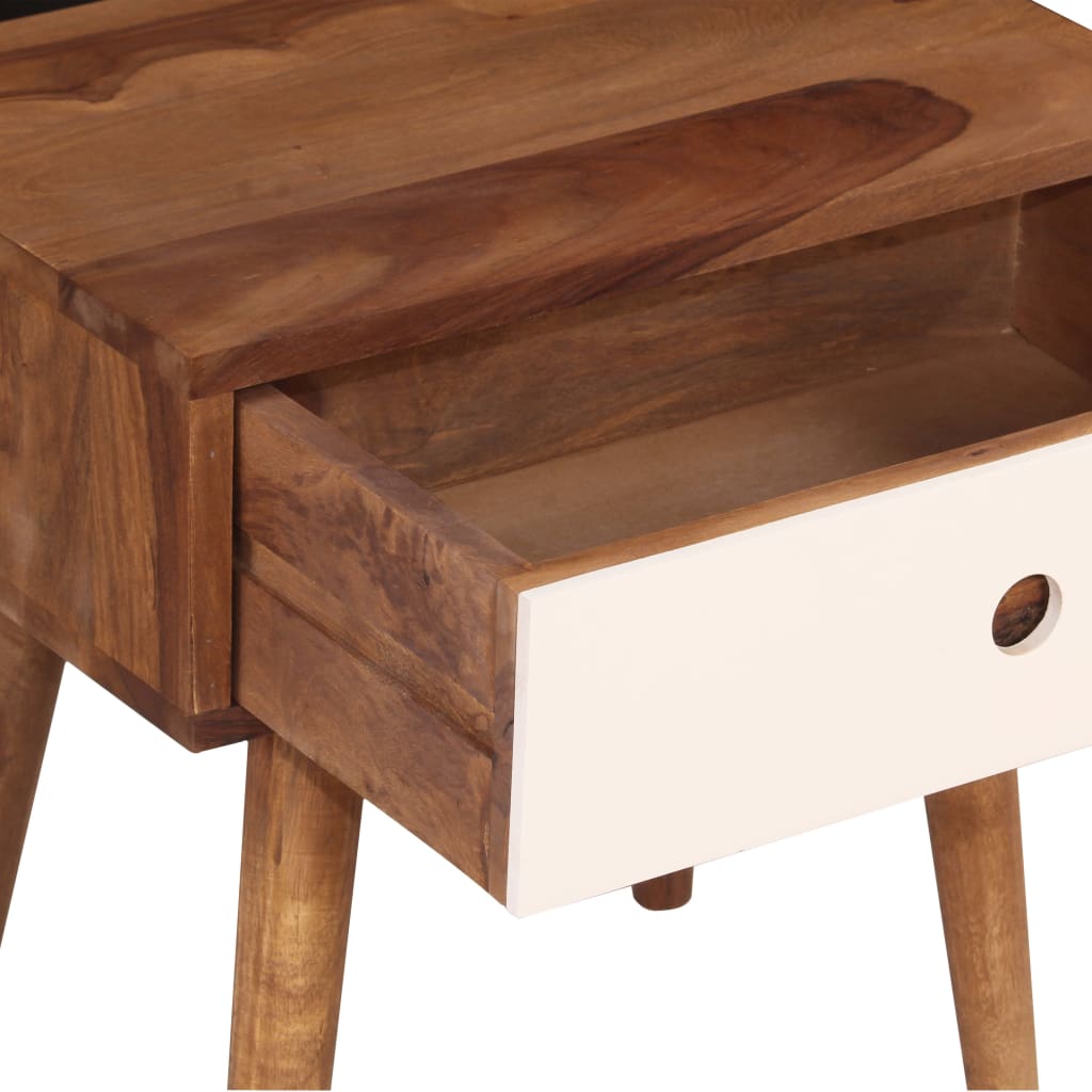 Κομοδίνο 45 x 30 x 45 εκ. από Μασίφ Ξύλο Ακακίας - PAKOBAZAAR