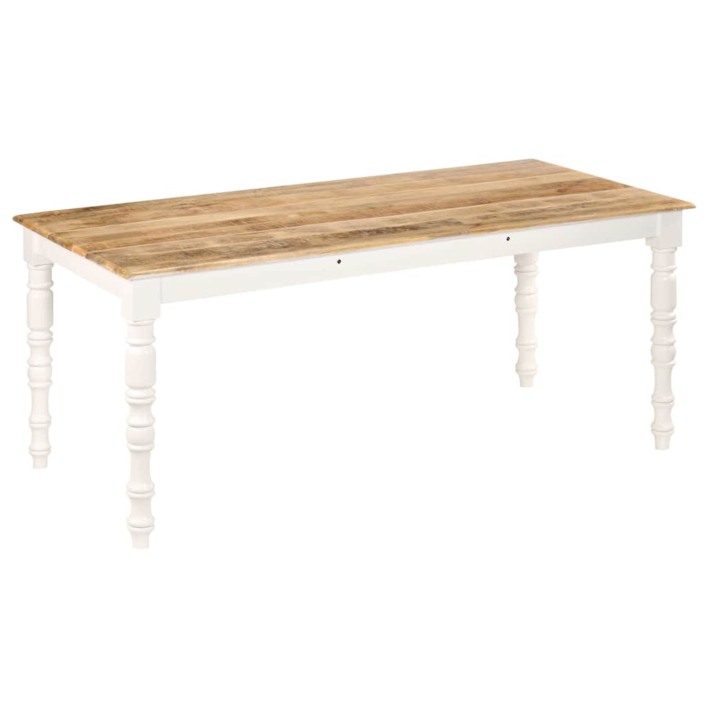 Τραπεζαρία 180 x 90 x 76 εκ. από Μασίφ Ξύλο Μάνγκο
