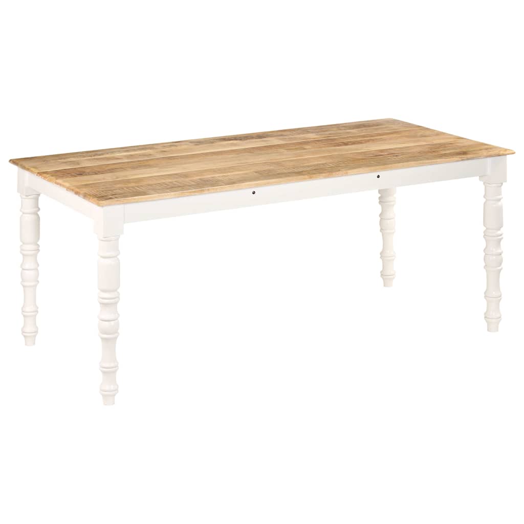 Τραπεζαρία 180 x 90 x 76 εκ. από Μασίφ Ξύλο Μάνγκο