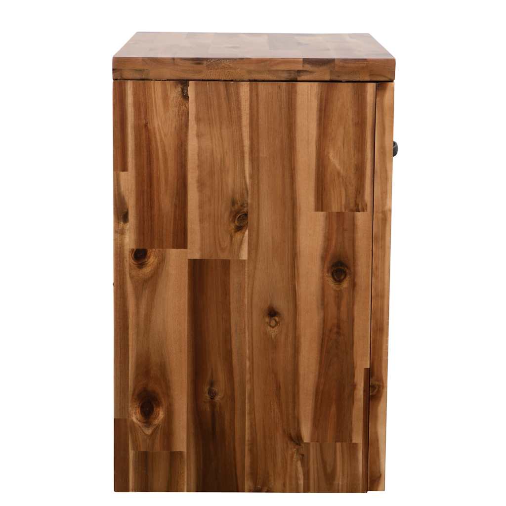 Κομοδίνo 40 x 30 x 48 εκ. από Μασίφ Ξύλο Ακακίας