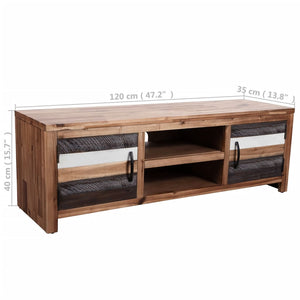 Έπιπλο Τηλεόρασης 120 x 35 x 40 εκ. από Μασίφ Ξύλο Ακακίας - PAKOBAZAAR