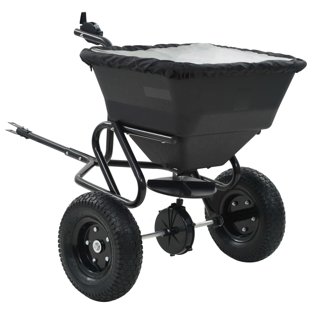 Διανομέας Αλατιού Ελκόμενος 45 L 125x74x79 εκ. από PVC/Ατσάλι - PAKOBAZAAR