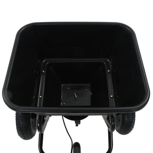 Διανομέας Αλατιού Ελκόμενος 45 L 125x74x79 εκ. από PVC/Ατσάλι - PAKOBAZAAR