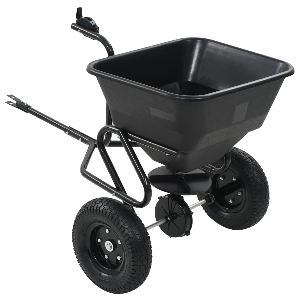 Διανομέας Αλατιού Ελκόμενος 45 L 125x74x79 εκ. από PVC/Ατσάλι - PAKOBAZAAR