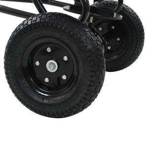 Διανομέας Αλατιού Ελκόμενος 45 L 125x74x79 εκ. από PVC/Ατσάλι - PAKOBAZAAR