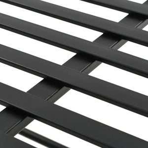 Πάγκος Vintage Μαύρος 83 x 42 x 55 εκ. Μεταλλικός - PAKOBAZAAR