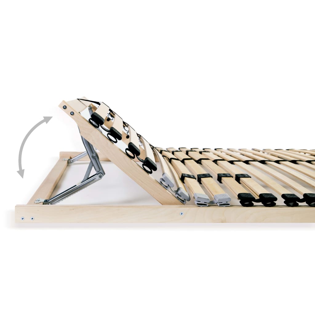 Τελάρο Κρεβατιού με 28 Σανίδες & 7 Ζώνες 100 x 200 εκ. - PAKOBAZAAR