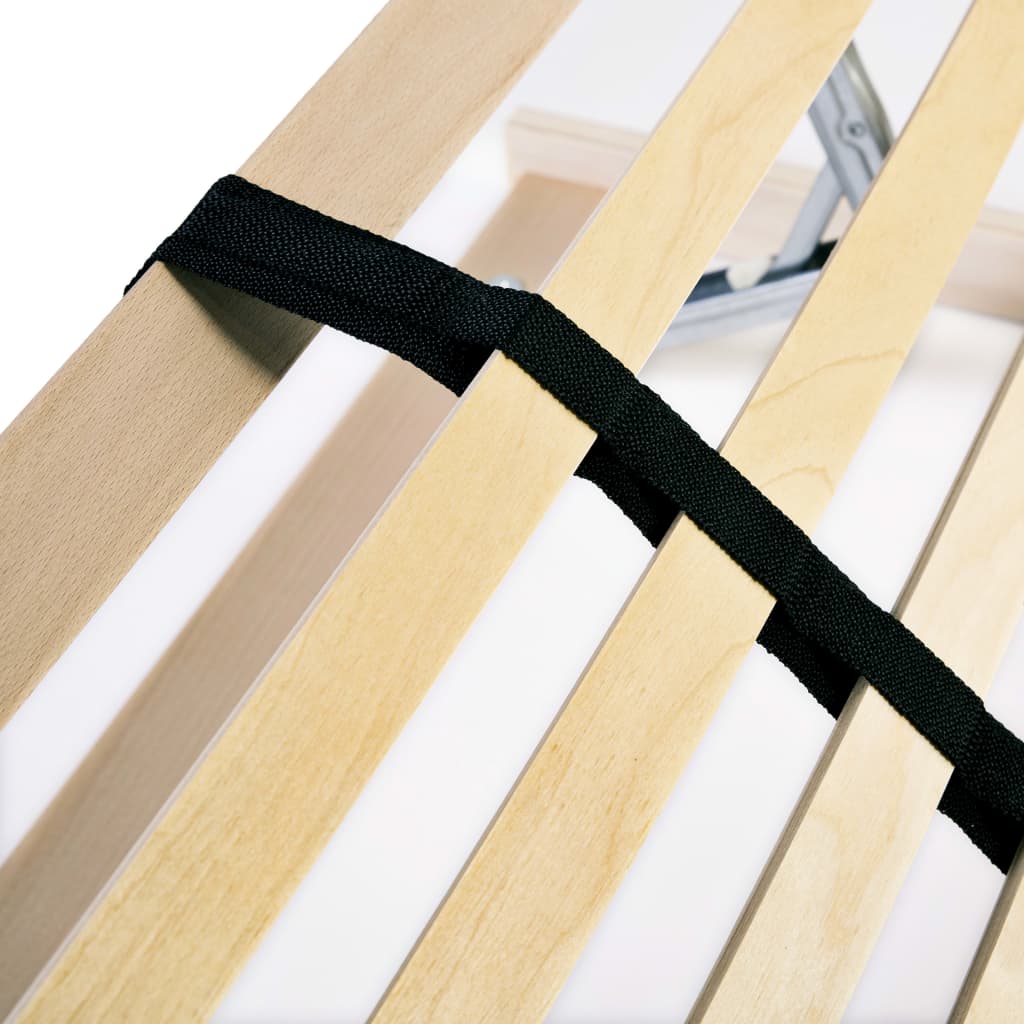 Τελάρο Κρεβατιού με 28 Σανίδες & 7 Ζώνες 100 x 200 εκ. - PAKOBAZAAR