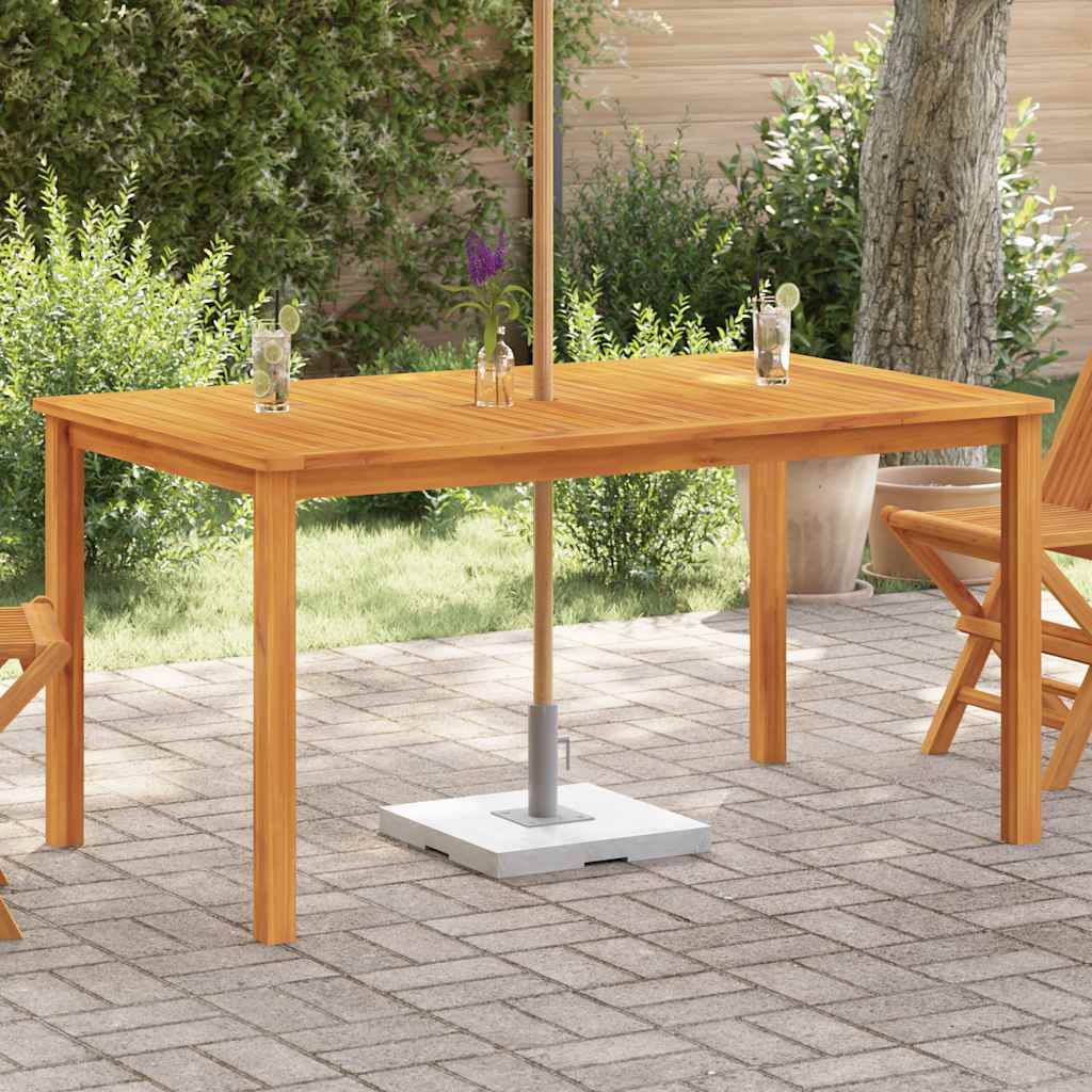 Τραπέζι Κήπου 150 x 90 x 74 εκ. από Μασίφ Ξύλο Ακακίας - Pakobazaar