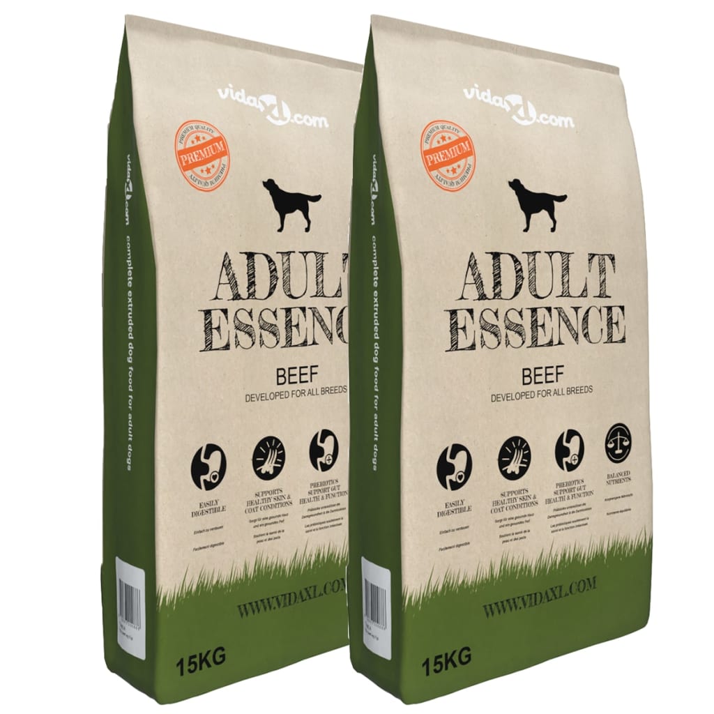 Ξηρά Τροφή Σκύλων Premium Adult Essence Beef 2 τεμ. 30 κ. - PAKOBAZAAR