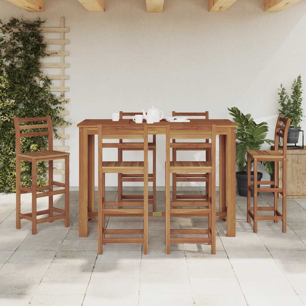 Τραπέζι Μπαρ 150 x 70 x 105 εκ. από Μασίφ Ξύλο Ακακίας - PAKOBAZAAR